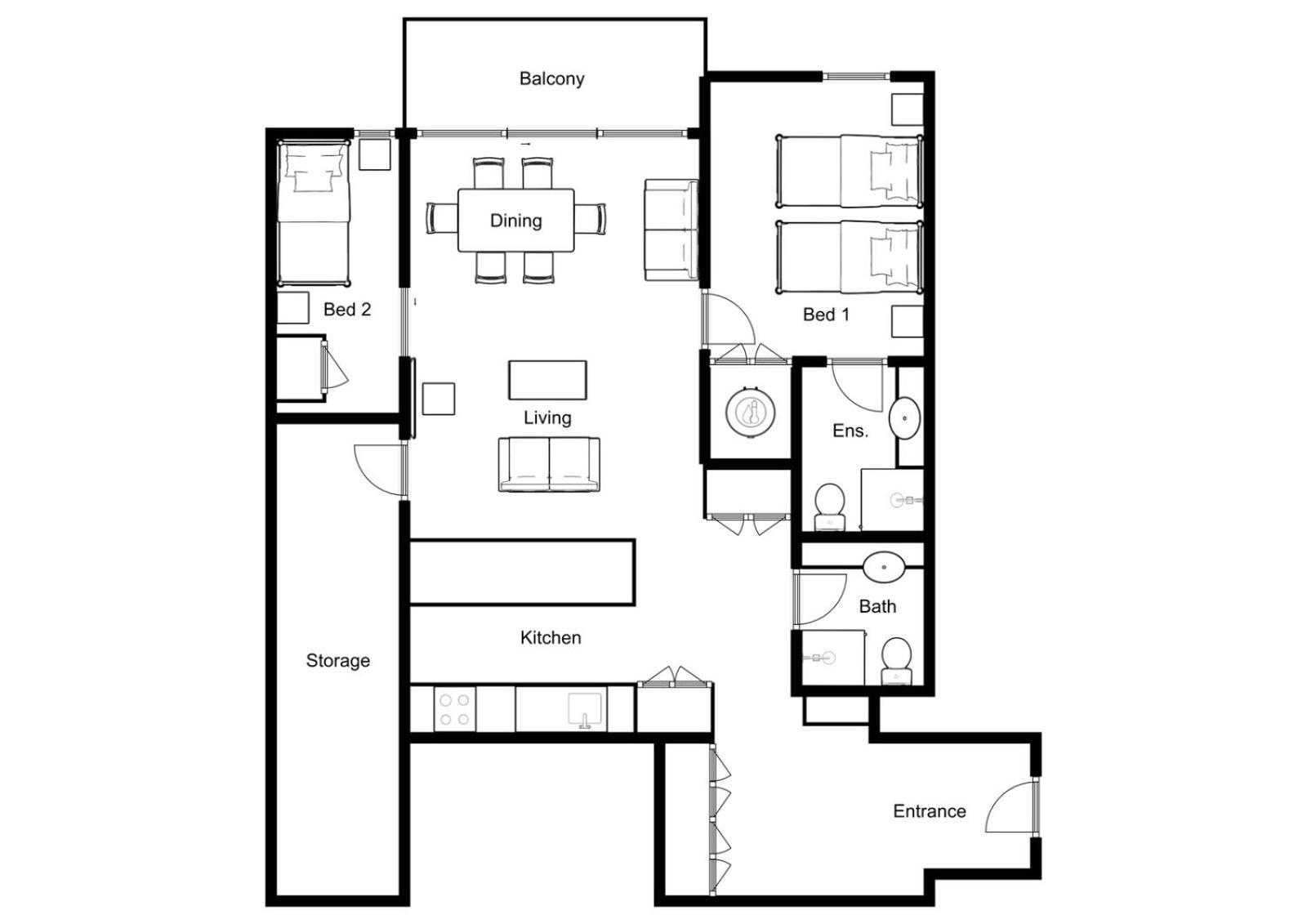 Chalet Apartments - Mt Buller Apartment Rentals Mount Buller Ruang foto